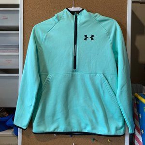 Turquoise Under Armour Half-Zip Sweatshirt